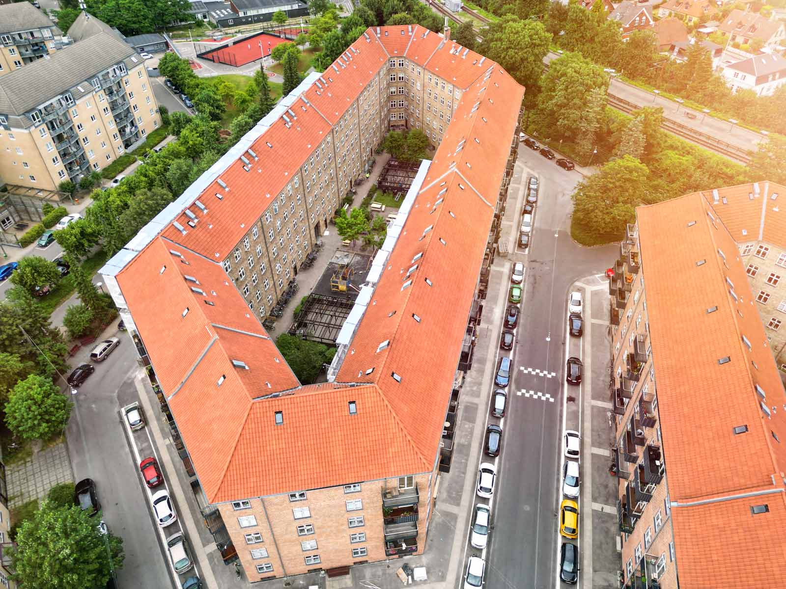 harald-kiddes-vej-08 Tag- og facadrenovering af Harald Kiddes Vej