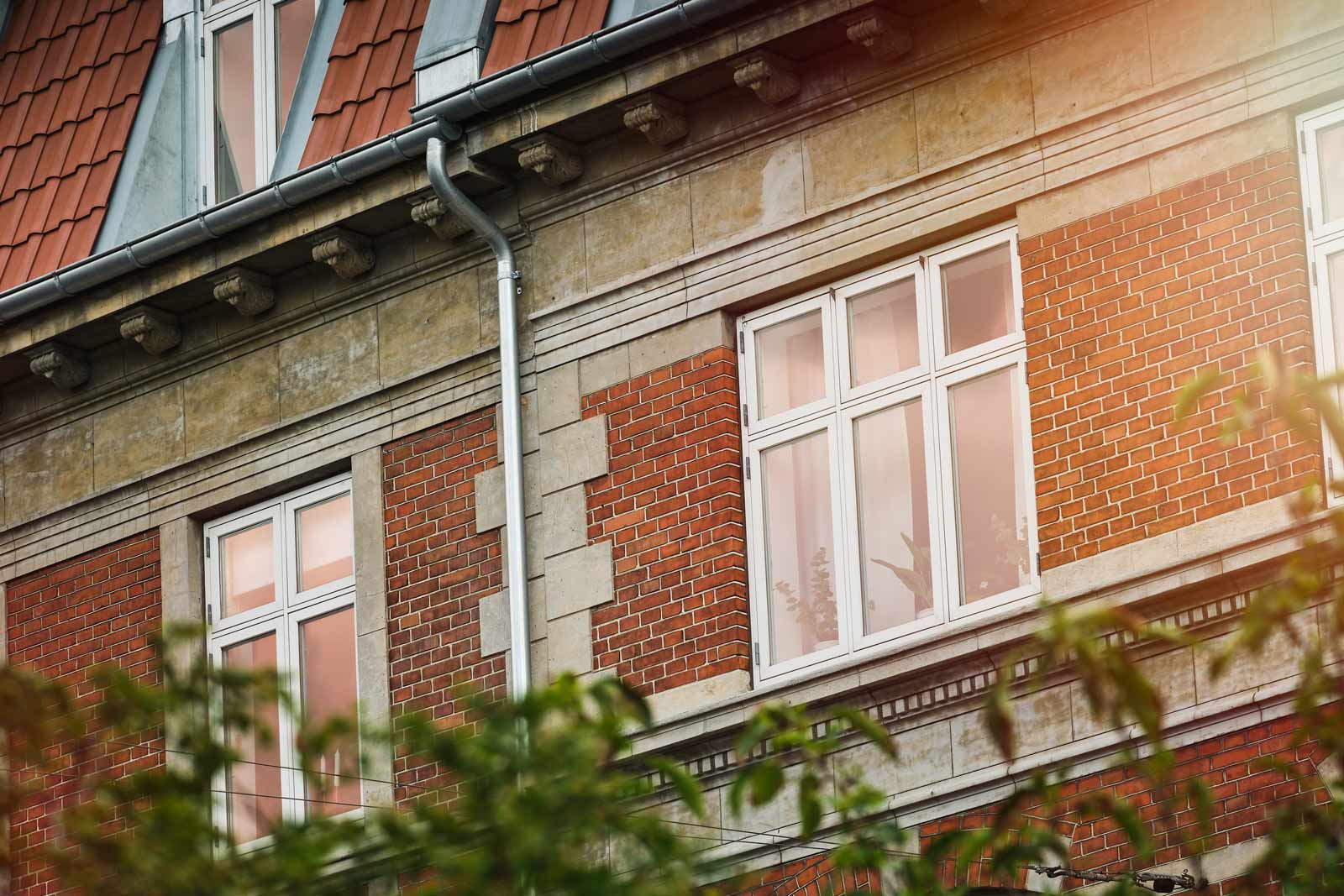 Tag- og facadrenovering af Langelandsvej