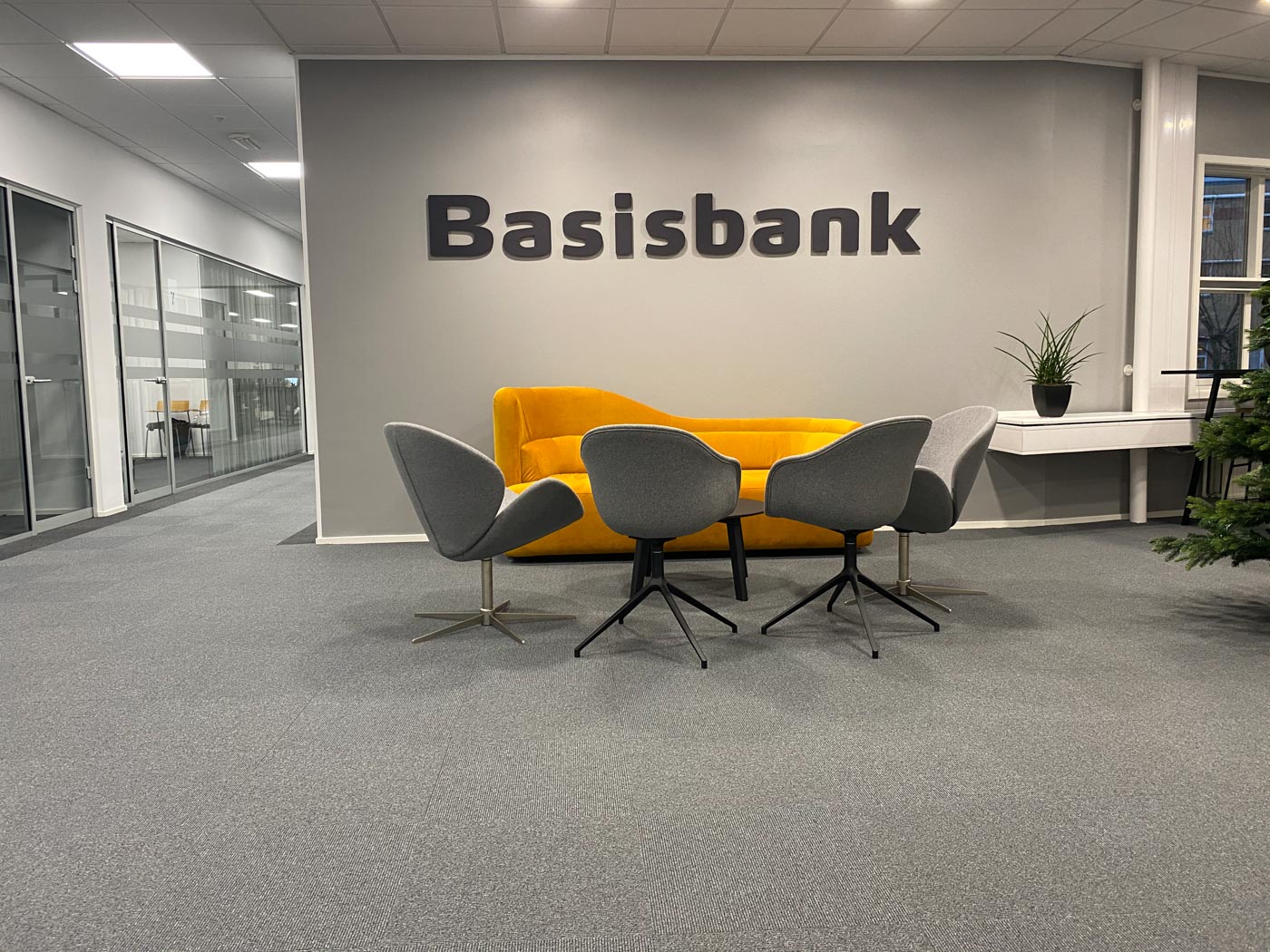 Kontorindretning for Basis Bank