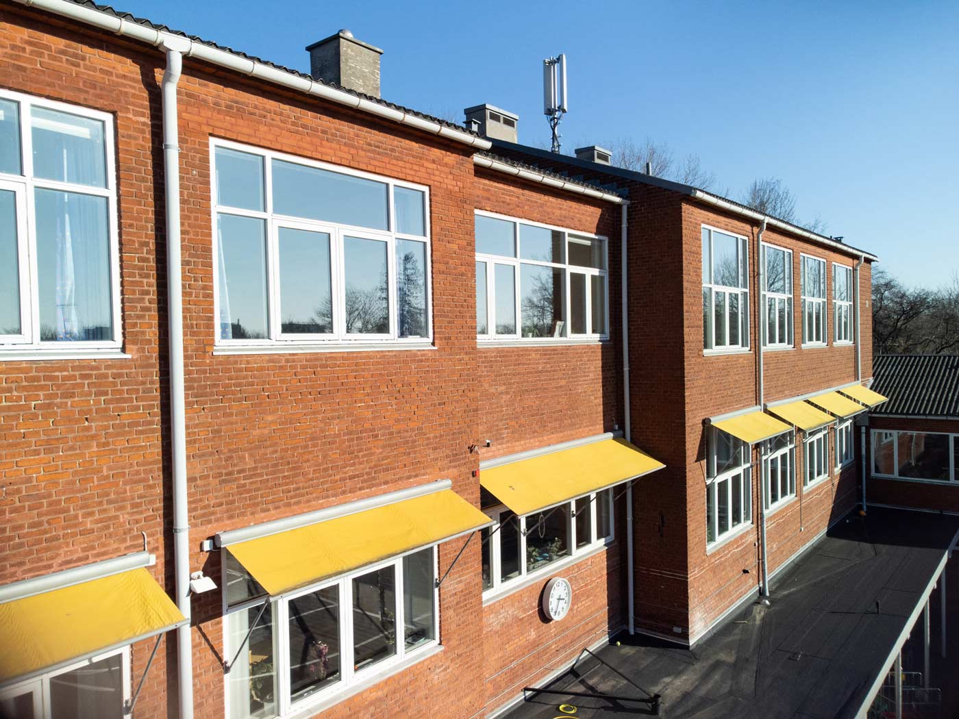 kongevejens-skole-01 Optimering af klimaskærm og udearealer på Virum Skole
