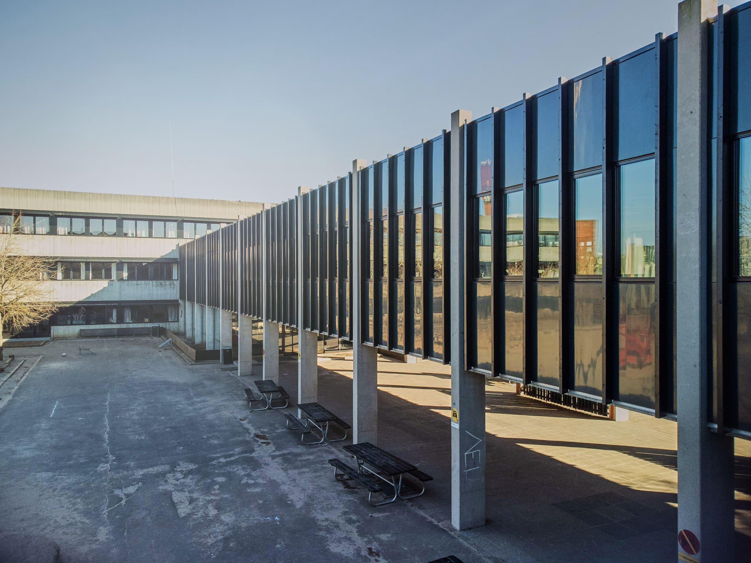 lka-entreprise-virum-skole-09 Facaderenovering og optimering af udearealer for Virum Skole